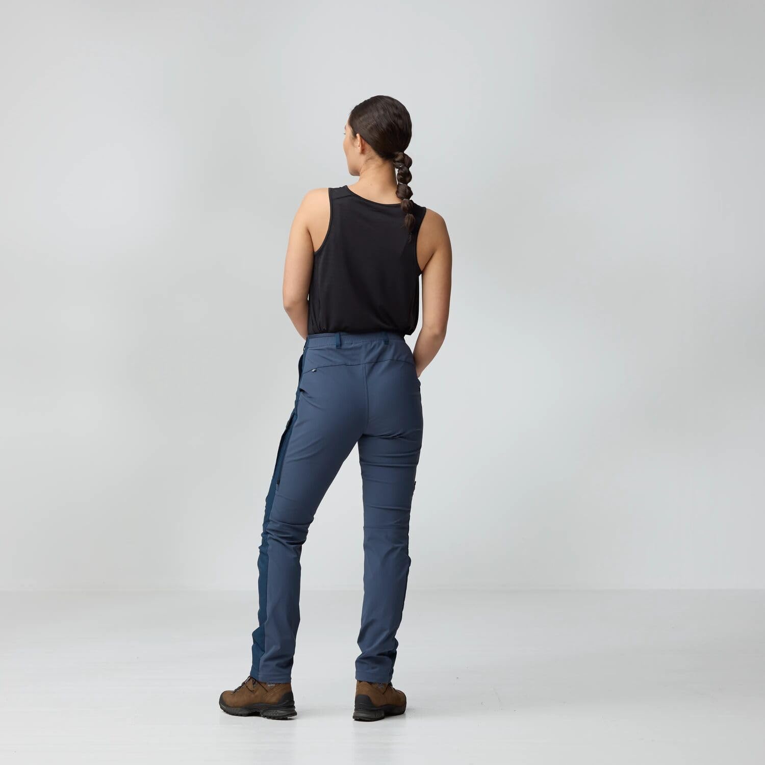 Fjällräven Women's Abisko Hybrid Trail Trousers W Black