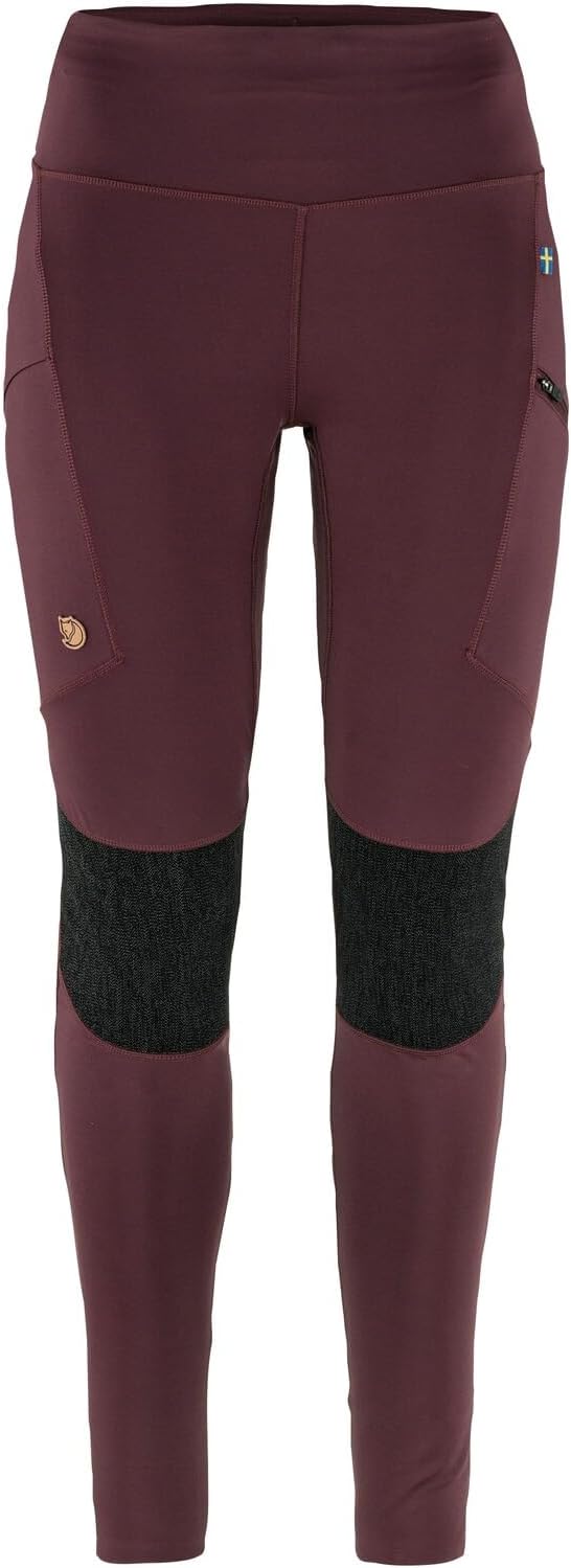 Fjällräven Abisko Women's Trekking Tights - Moisture Wicking Fabric, Lightweight, Comfortable, Stretch - Hiking, Trekking Port