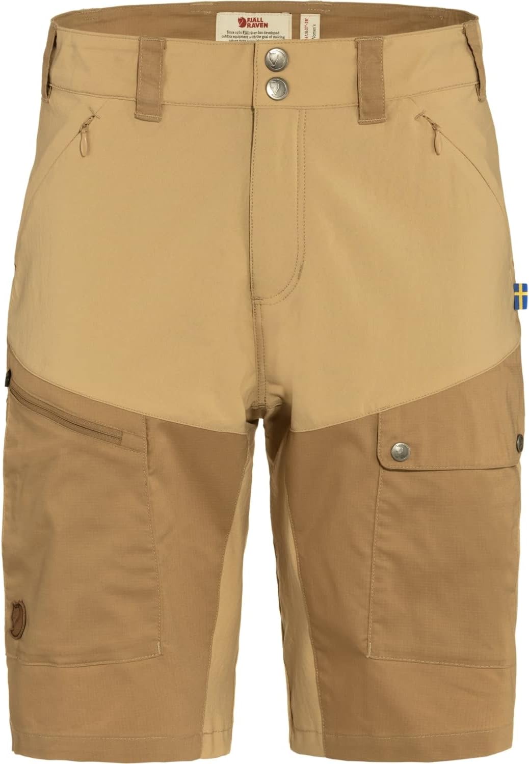 Fjällräven Womens Abisko Midsummer Shorts W Dune Beige-buckwheat Brown