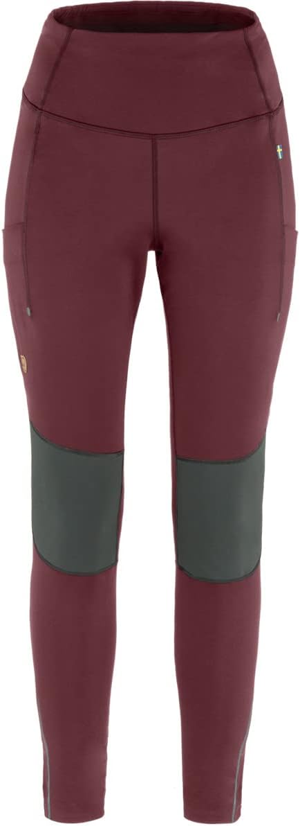 Fjallraven Abisko Varm Women's Shell Hiking Pants Port/Iron Grey