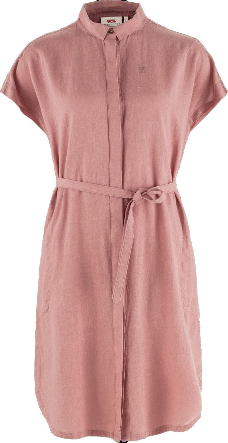 Fjällräven Women's Ovik Hemp Dress W Dusty Rose