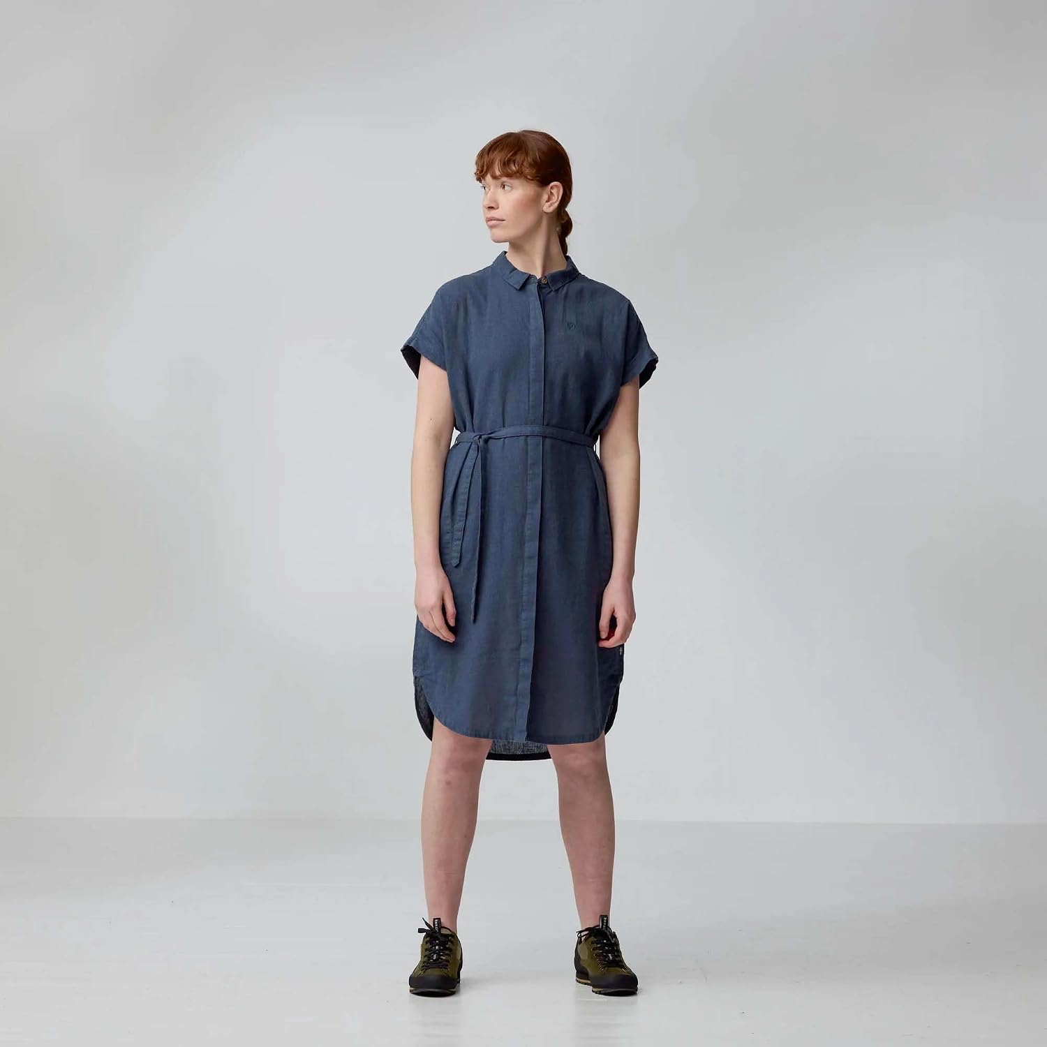Fjällräven Women's Ovik Hemp Dress W Mountain Blue