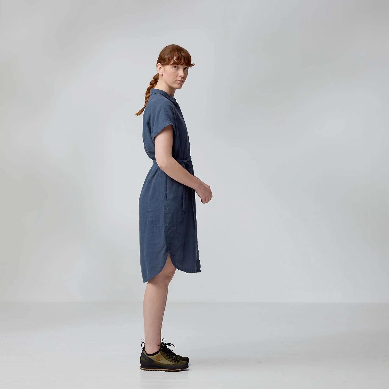 Fjällräven Women's Ovik Hemp Dress W Mountain Blue